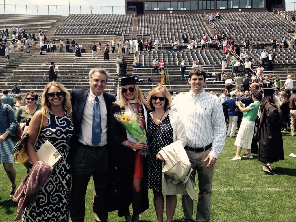 Jim Gaston and family